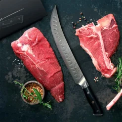 Alpha-Royal Japanese Serie 10" Fleischermesser Damaszener-Stahl -Küchenzubehör Verkaufsgeschäft 10038979 de 0005 logo