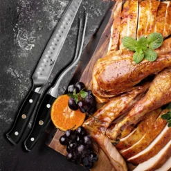 Alpha-Royal Japanese Serie 10" Tranchierbesteck Damaszener-Stahl -Küchenzubehör Verkaufsgeschäft 10038991 de 0003 logo