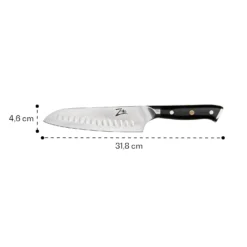 Alpha-Royal Japanese Serie 7" Santoku-Messer Damaszener-Stahl -Küchenzubehör Verkaufsgeschäft 10038996 yy 0007 logo