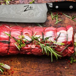 Executive-Plus Serie 10" Kochmesser 61 HRC Damaszenerstahl 8 Executive-Plus Serie 10" Kochmesser 61 HRC Damaszenerstahl -Küchenzubehör Verkaufsgeschäft 10039013 de 0004 logo