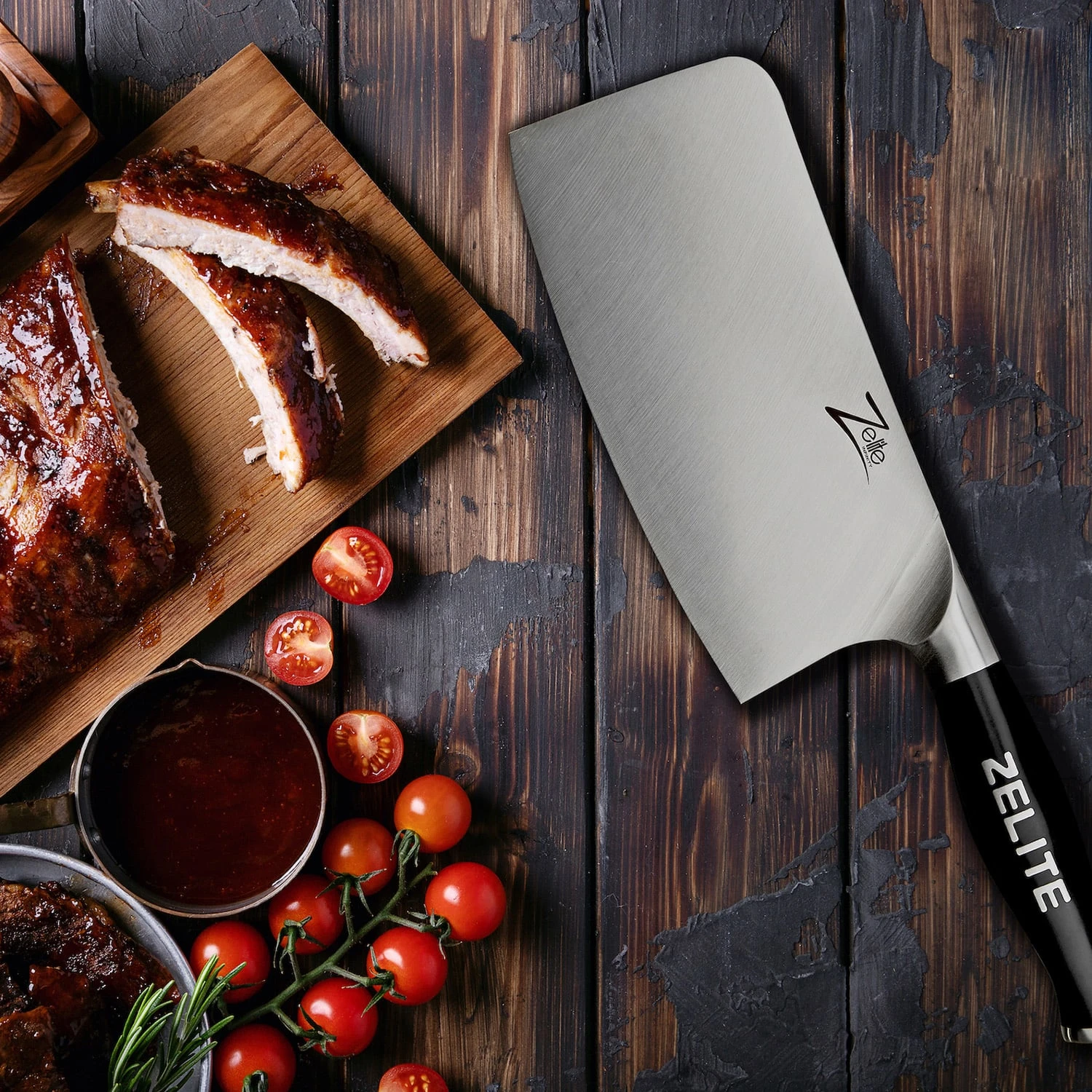 Comfort Pro Serie 7" Hackmesser 56 HRC Edelstahl 3 Comfort Pro Serie 7" Hackmesser 56 HRC Edelstahl – Bild 3