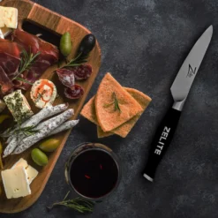 Comfort Pro Serie 4" Schälmesser 56 HRC Edelstahl -Küchenzubehör Verkaufsgeschäft 10039031 yy 0003 logo