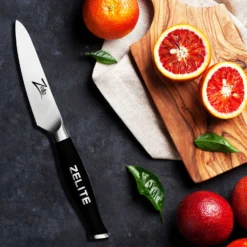 Comfort Pro Serie 4" Schälmesser 56 HRC Edelstahl -Küchenzubehör Verkaufsgeschäft 10039031 yy 0004 logo