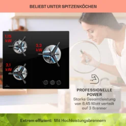 Trifecta 3 Gaskochfeld 3-flammig Gusseisen Glaskeramik 11 Trifecta 3 Gaskochfeld 3-flammig Gusseisen Glaskeramik -Küchenzubehör Verkaufsgeschäft 10039421 de 0003 usp