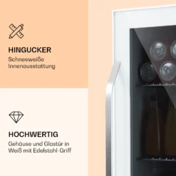 Beersafe XXL Quartz Kühlschrank 80 Liter 3 Böden Panoramaglastür -Küchenzubehör Verkaufsgeschäft 10039427 de 0003 logo