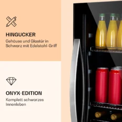 Beersafe 5XL Kühlschrank 148 Liter 3 Böden Panoramaglastür Edelstahl -Küchenzubehör Verkaufsgeschäft 10039512 de 0003 logo