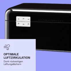 Delaware Brotkasten Metall 42 X 16 X 24,5 Cm Klappdeckel Lüftungslöcher -Küchenzubehör Verkaufsgeschäft 10039909 de 0005 logo