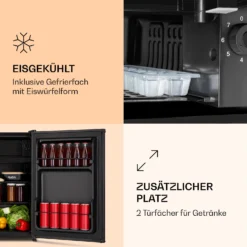 Obsidian Kühlschrank 72 Liter Eisfach Schwarz -Küchenzubehör Verkaufsgeschäft 10039911 de 0003 logo