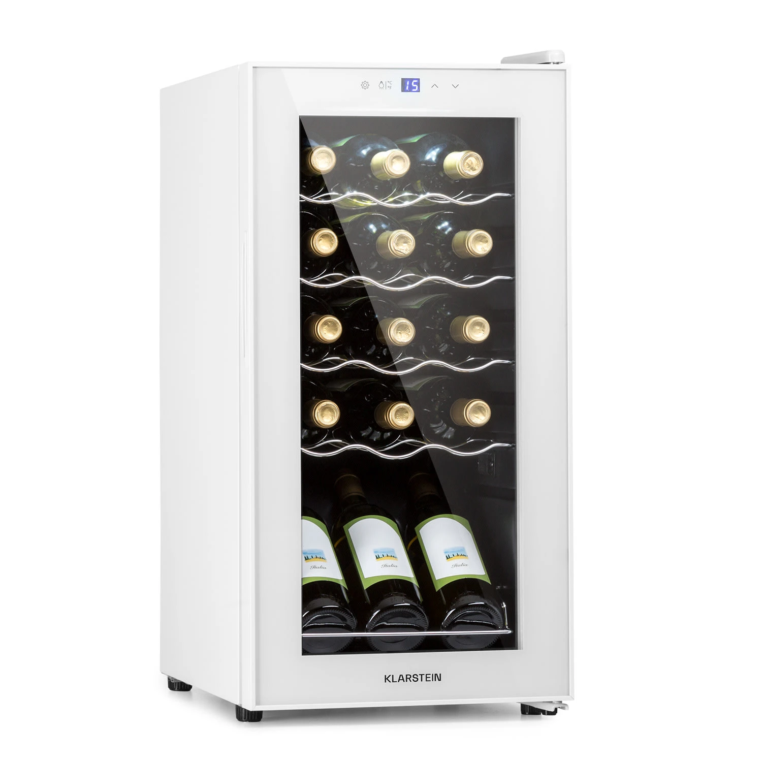 Shiraz 15 Slim Uno Weinkühlschrank 44l Touch-Bedienfeld 5-18°C 1 Shiraz 15 Slim Uno Weinkühlschrank 44l Touch-Bedienfeld 5-18°C
