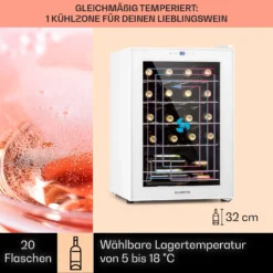 Shiraz 20 Uno Weinkühlschrank 53l 20Fl Touch-Bedienfeld 5-18°C 10 Shiraz 20 Uno Weinkühlschrank 53l 20Fl Touch-Bedienfeld 5-18°C -Küchenzubehör Verkaufsgeschäft 10040216 de 0003 usp