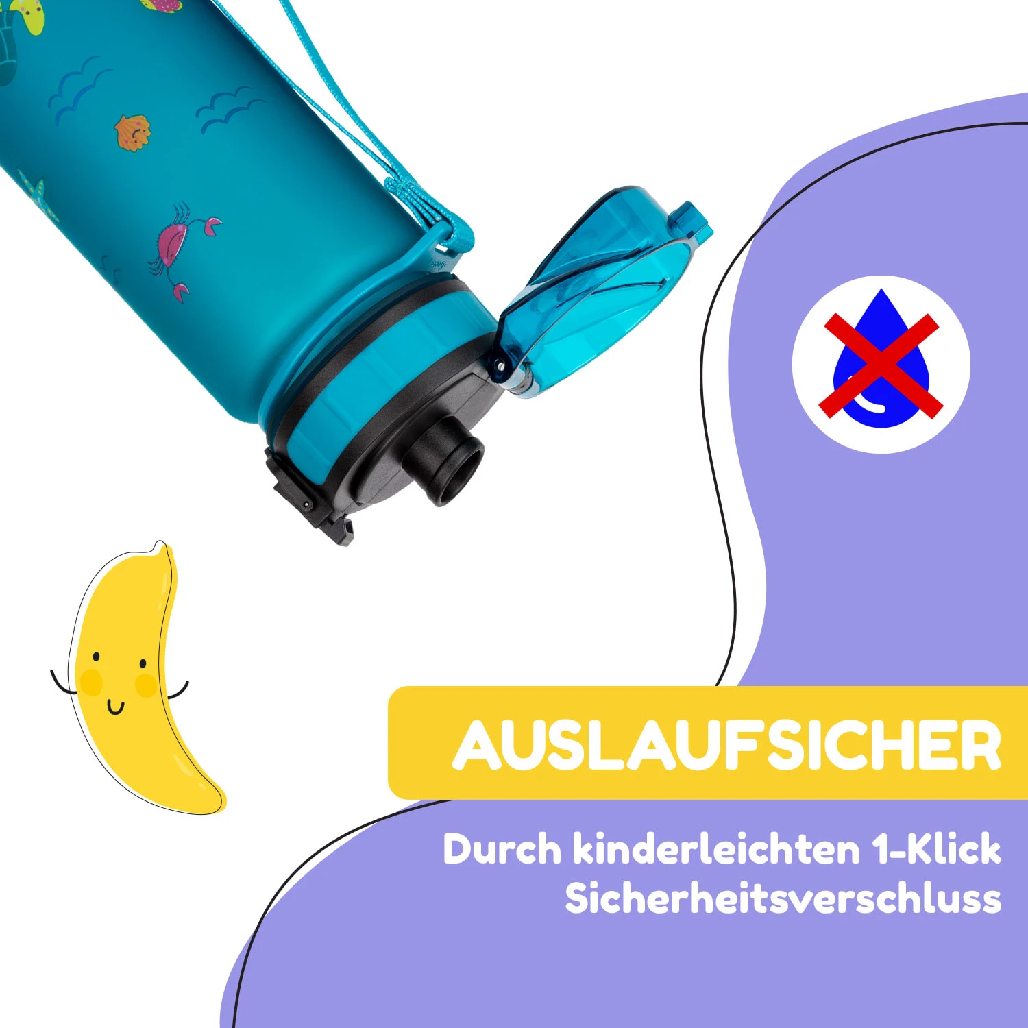 Schmatzfatz Trinkflasche Sportflasche 500 Ml 24 Cm Tritan 3 Schmatzfatz Trinkflasche Sportflasche 500 Ml 24 Cm Tritan – Bild 3