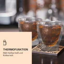 DUOS Doppelwandiges Thermoglas 200 Ml Borosilikatglas Handgemacht 10 DUOS Doppelwandiges Thermoglas 200 Ml Borosilikatglas Handgemacht -Küchenzubehör Verkaufsgeschäft 10040363 de 0004 logo