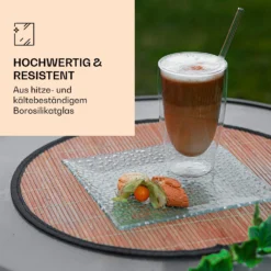 DUOS Doppelwandiges Glas 400 Ml Trinkglas Espresso Borosilikatglas -Küchenzubehör Verkaufsgeschäft 10040365 de 0003 logo