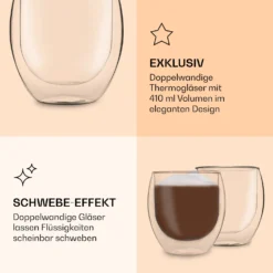 DUOS Jumbo Doppelwandiges Glas 410 Ml Thermofunktion Edelstahl-Löffel 12 DUOS Jumbo Doppelwandiges Glas 410 Ml Thermofunktion Edelstahl-Löffel -Küchenzubehör Verkaufsgeschäft 10040367 de 0006 logo