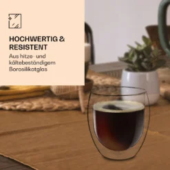 DUOS Jumbo Doppelwandiges Thermoglas 310ml Borosilikatglas Handgemacht 8 DUOS Jumbo Doppelwandiges Thermoglas 310ml Borosilikatglas Handgemacht -Küchenzubehör Verkaufsgeschäft 10040374 de 0003 logo