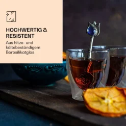 DUOS Doppelwandiges Glas 80 Ml Trinkglas Espresso Borosilikatglas -Küchenzubehör Verkaufsgeschäft 10040378 de 0003 logo