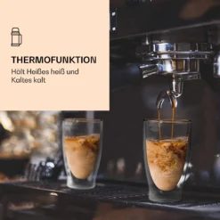 DUOS Doppelwandiges Glas 400 Ml Thermofunktion Inkl. Edelstahl-Löffel -Küchenzubehör Verkaufsgeschäft 10040395 de 0004 logo