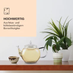 Bedida Teekanne 800ml + 6xTeeblume Grün -Küchenzubehör Verkaufsgeschäft 10040420 de 0003 logo