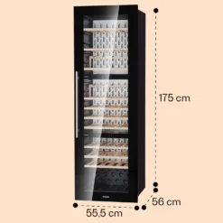 Vinsider 89 Built-In Trio Built-In Weinkühlschrank 5 – 18 °C Touch-Bedienfeld Holzregale 16 Vinsider 89 Built-In Trio Built-In Weinkühlschrank 5 – 18 °C Touch-Bedienfeld Holzregale -Küchenzubehör Verkaufsgeschäft 10040720 yy 0008 dimensions