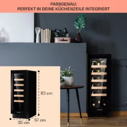 Vinovilla 20 Built-In Weinkühlschrank 50l / 20 Flaschen Glastür Edelstahl 13 Vinovilla 20 Built-In Weinkühlschrank 50l / 20 Flaschen Glastür Edelstahl -Küchenzubehör Verkaufsgeschäft 10040729 de 0006 logo