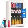 PopLife 70 Getränkekühler Kühlschrank 70 Ltr 0-10 °C Retro-Design LED