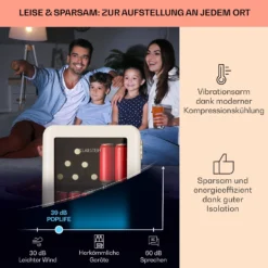 PopLife 48 Getränkekühler Kühlschrank 0-10 °C Retro-Design -Küchenzubehör Verkaufsgeschäft 10040737 de 0003 usp