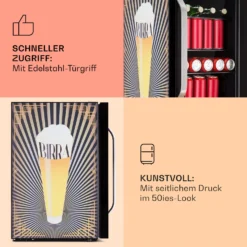 Beersafe 70 Birra Edition Kühlschrank 70 Liter 3 Böden Glas Edelstahl 11 Beersafe 70 Birra Edition Kühlschrank 70 Liter 3 Böden Glas Edelstahl -Küchenzubehör Verkaufsgeschäft 10041178 de 0004 usp