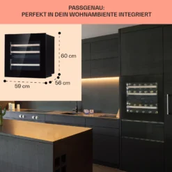 Rhône 25 Duo Weinkühlschrank Kompression 2 Zonen 75 Ltr / 25 Flaschen 13 Rhône 25 Duo Weinkühlschrank Kompression 2 Zonen 75 Ltr / 25 Flaschen -Küchenzubehör Verkaufsgeschäft 10041239 de 0006 usp