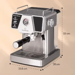 Libeica Espressomaschine 19 Bar Ca. 10 Tassen 1,8 Liter Milchschaum 15 Libeica Espressomaschine 19 Bar Ca. 10 Tassen 1,8 Liter Milchschaum -Küchenzubehör Verkaufsgeschäft 10041253 yy 0008 dimensions