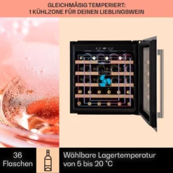 Vinsider 36 Built-In Uno Einbau-Weinkühlschrank 36 Flaschen 92 Ltr Edelstahl 10 Vinsider 36 Built-In Uno Einbau-Weinkühlschrank 36 Flaschen 92 Ltr Edelstahl -Küchenzubehör Verkaufsgeschäft 10041288 de 0003 usp