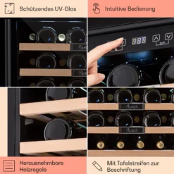 Vinsider 36 Built-In Uno Einbau-Weinkühlschrank 36 Flaschen 92 Ltr Edelstahl 12 Vinsider 36 Built-In Uno Einbau-Weinkühlschrank 36 Flaschen 92 Ltr Edelstahl -Küchenzubehör Verkaufsgeschäft 10041288 de 0005 usp