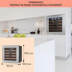 Vinsider 36 Built-In Uno Einbau-Weinkühlschrank 36 Flaschen 92 Ltr Edelstahl 13 Vinsider 36 Built-In Uno Einbau-Weinkühlschrank 36 Flaschen 92 Ltr Edelstahl -Küchenzubehör Verkaufsgeschäft 10041288 de 0006 usp