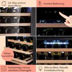 Barossa 50 Uno Weinkühlschrank 1 Zone 120 Ltr 50 Fl Touch-Display -Küchenzubehör Verkaufsgeschäft 10041307 de 0005 logo