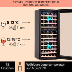 Barossa 73 Duo Weinkühlschrank 2 Zonen 192 Ltr 73 Fl Touch-Display 10 Barossa 73 Duo Weinkühlschrank 2 Zonen 192 Ltr 73 Fl Touch-Display -Küchenzubehör Verkaufsgeschäft 10041308 de 0003 logo
