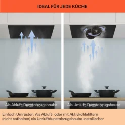 Camila Dunstabzugshaube Einbau 70 Cm 397 M³/h LED Touch Edelstahl -Küchenzubehör Verkaufsgeschäft 10041347 de 0007 usp