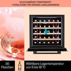 Vinsider 30 Built-In Uno Einbau-Weinkühlschrank 30 Flaschen 77 Ltr Edelstahl 11 Vinsider 30 Built-In Uno Einbau-Weinkühlschrank 30 Flaschen 77 Ltr Edelstahl -Küchenzubehör Verkaufsgeschäft 10041357 de 0003 usp