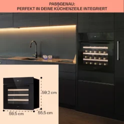 Vinsider 30 Built-In Uno Einbau-Weinkühlschrank 30 Flaschen 77 Ltr Edelstahl 14 Vinsider 30 Built-In Uno Einbau-Weinkühlschrank 30 Flaschen 77 Ltr Edelstahl -Küchenzubehör Verkaufsgeschäft 10041357 de 0006 usp