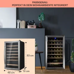 Vinamour 32 Uno Weinkühlschrank 1 Zone 95 L / 36 Flaschen 4-18°C Touch 14 Vinamour 32 Uno Weinkühlschrank 1 Zone 95 L / 36 Flaschen 4-18°C Touch -Küchenzubehör Verkaufsgeschäft 10041393 de 0006 usp