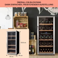 Vinamour 66 Duo Weinkühlschrank 2 Zonen 204 L/79 Flaschen 5-18°C Touch 14 Vinamour 66 Duo Weinkühlschrank 2 Zonen 204 L/79 Flaschen 5-18°C Touch -Küchenzubehör Verkaufsgeschäft 10041394 de 0006 usp