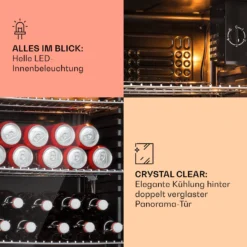 Beersafe XXL Kühlschrank 80 Liter 3 Böden Panoramaglastür 11 Beersafe XXL Kühlschrank 80 Liter 3 Böden Panoramaglastür -Küchenzubehör Verkaufsgeschäft 10041893 de 0004 usp