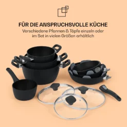 Noto Endurance Kochtopf Ø20cm Geschmiedetes Aluminium Deckel Induktion PTFE-Antihaftbeschichtung 16 Noto Endurance Kochtopf Ø20cm Geschmiedetes Aluminium Deckel Induktion PTFE-Antihaftbeschichtung -Küchenzubehör Verkaufsgeschäft 10045006 de 0008 usp