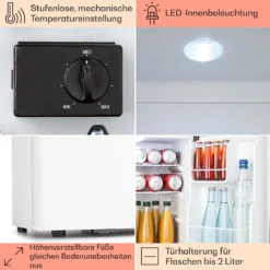 Happy Hour 38 Mini-Kühlschrank Minibar 38 Liter 26 DB 12 Happy Hour 38 Mini-Kühlschrank Minibar 38 Liter 26 DB -Küchenzubehör Verkaufsgeschäft 10045047 de 0005 usp