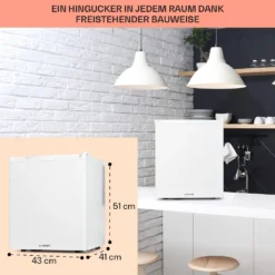 Happy Hour 38 Mini-Kühlschrank Minibar 38 Liter 26 DB 13 Happy Hour 38 Mini-Kühlschrank Minibar 38 Liter 26 DB -Küchenzubehör Verkaufsgeschäft 10045047 de 0006 usp