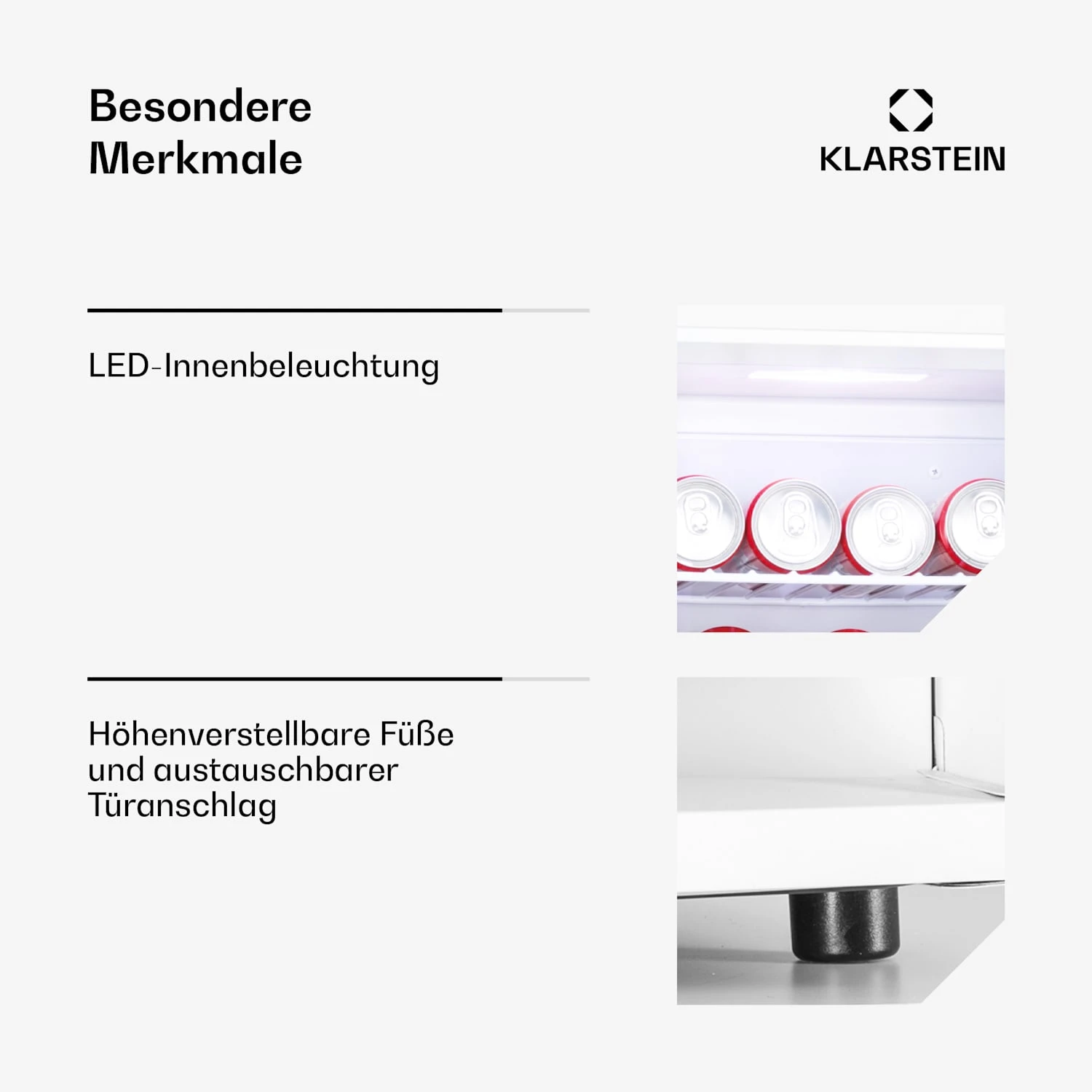 Happy Hour 45 Mini-Kühlschrank Minibar Getränkekühlschrank 45 L 26 DB 5 Happy Hour 45 Mini-Kühlschrank Minibar Getränkekühlschrank 45 L 26 DB – Bild 5