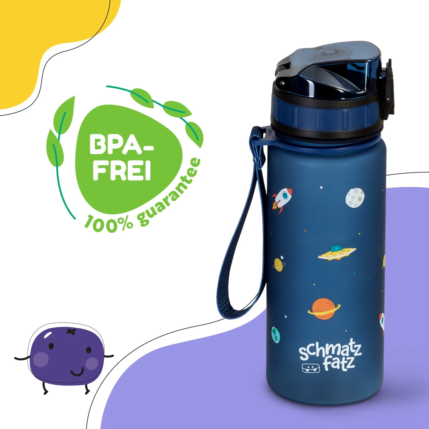 Wakaba Trinkflasche 400 Ml Tritan BPA-frei 2 Wakaba Trinkflasche 400 Ml Tritan BPA-frei – Bild 2