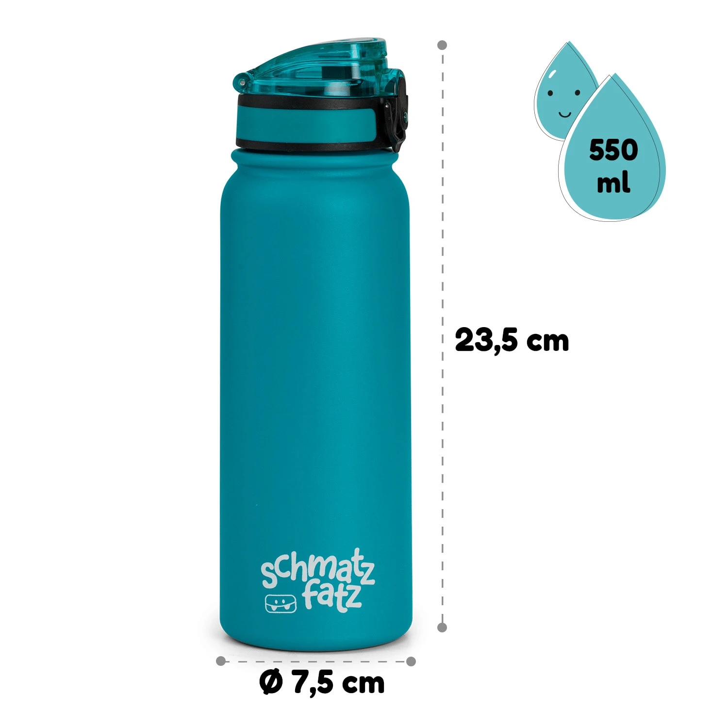 Wakaba Thermosflasche 550 Ml Edelstahl Tritan BPA-frei 8 Wakaba Thermosflasche 550 Ml Edelstahl Tritan BPA-frei – Bild 8