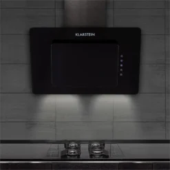 Lorea 60 Dunstabzugshaube Inklusive 2 X Aktivkohlefilter Schwarz -Küchenzubehör Verkaufsgeschäft 60002201 yy 0004 ambient 02 Klarstein Lorea Dunstabzugshaube