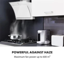 Sabia 60 Dunstabzugshaube | 60cm | 600 M³/h | Energieeffizienzklasse A | Inklusive 2 X Aktivkohlefilter -Küchenzubehör Verkaufsgeschäft 60002217 yy 0008 logo Klarstein Sabia 60 Dunstabzugshaube