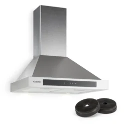 Zelda Dunstabzugshaube 60cm Umluftset 620 M³/h Aktivkohlefilter