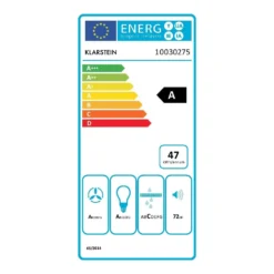 Lumio Neo Retro-Dunstabzugshaube Umluftset 610 M³/h Weiß -Küchenzubehör Verkaufsgeschäft 60002310 energy label
